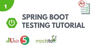 Spring Boot Testing Tutorial  Part 1  Unit Testing with JUnit 5 and Mockito [upl. by Ennaeirrac]