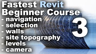 Quckest Fastest Revit 2019 Begginer Course part 3 [upl. by Pulcheria]