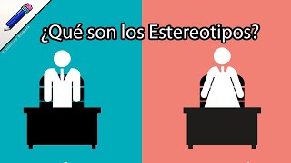 ¿Qué son los Estereotipos [upl. by Nanam]