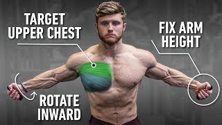 The Best Way To Isolate The Chest For Growth Upper Chest Focus [upl. by Ardys]