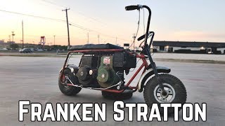 Rat Rod 16 HP Twin Engine Mini Bike Build [upl. by Kyrstin]