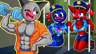 INCREDIBOX SPRUNKI GRAY x JEVIN But Theyre Prison  Cartoon Animation [upl. by Erdnaxela674]