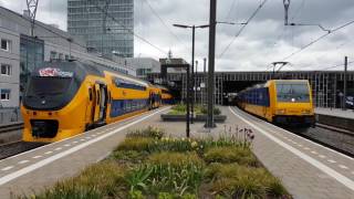 NS Nederland Treinen op station Eindhoven [upl. by Strong]