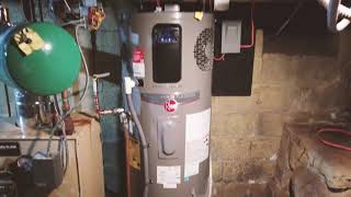 Rheem Performance Platnium WiFi Hybrid Heat Pump Water Heater Cold Climate Review [upl. by Skelly]