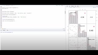 R Tutorial Pearsons and Spearmans Correlation [upl. by Adnamar657]