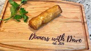 Moroccan Kefta Briwat  Moroccan “Cigar” Pastry Recipe [upl. by Amlas]