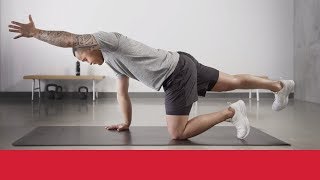 45 Minute Bodyweight Workout I Train  lululemon [upl. by Eadrahc]