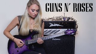 Guns N Roses  Sweet Child O Mine SHRED VERSION  Sophie Lloyd [upl. by Marlo]