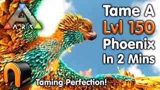 Ark THE BEST WAY EVER TO TAME A PHOENIX How To Tame A Phoenix SOLO Ark [upl. by Ahon]