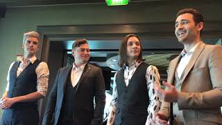 Collabro  Send In The Clowns  Acoustic  Stages Festival Cruise 2018 [upl. by Seditsira]