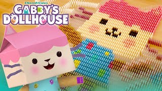 Gabby and the Gabby Cats in 29000 Dominoes  GABBYS DOLLHOUSE [upl. by Intihw]