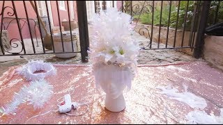 Howto make a DIY Mardi Gras headdress [upl. by Ambie163]