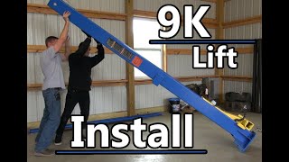 Two Post Lift Installation How To  TP9KACX amp HD2P9000AC [upl. by Nabroc]