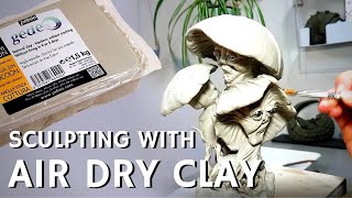 Sculpting with Air Dry Clay Tips and Materials [upl. by Auohc]