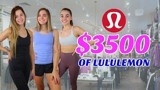 HUGE Lululemon Collective Try On Haul [upl. by Worrad73]