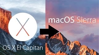 How to update from El Capitan OS X to macOS Sierra [upl. by Osmen]