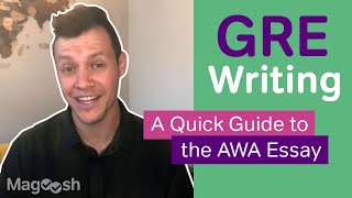 A Quick Guide to Writing the AWA Issue Essay on the GRE [upl. by Akkim]