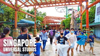 Universal Studios Singapore Walking Tour [upl. by Yecnahc731]