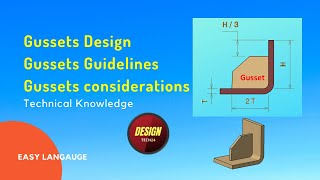 Gusset Plastic Feature  Gusset Design  Gussets Guidelines  Gussets Consideration [upl. by New853]