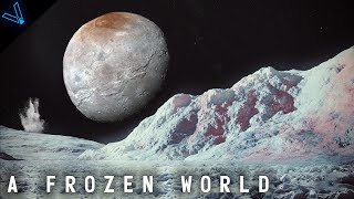 Seeing Plutos Frozen Surface Like Never Before  A First Person Experience 4K UHD [upl. by Vial]