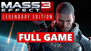 Mass Effect 3 Legendary Edition Full Walkthrough Gameplay  No Commentary PS4 Longplay [upl. by Olinde855]