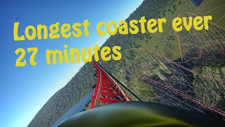 Planet Coaster IceCold Winter Coaster [upl. by Taro789]