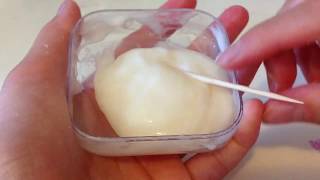 DIY Shampoo And Salt Slime [upl. by Banwell]