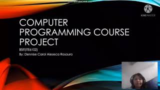 Amaoed course project ite6201 part1 [upl. by Nnylarej]