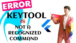 KEYTOOL NOT RECOGNIZED COMMAND Error [upl. by Drummond584]