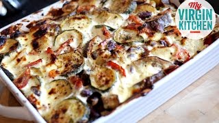 HOMEMADE VEGETARIAN MOUSSAKA RECIPE [upl. by Ursas]