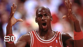 Michael Jordans Top 10 moments  SportsCenter [upl. by Ovatsug]