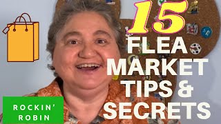 15 Flea Market Secrets amp Tips for Sellers fleamarket [upl. by Yrmac]