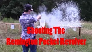 Shooting Piettas 1863 31 Pocket Revolver [upl. by Nnaeus155]