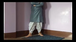 How to Wear a Dhoti The neat and comfortable way [upl. by Ztnahc]