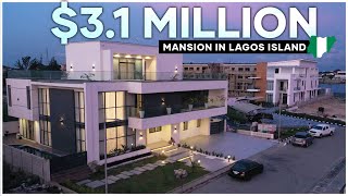 Breathtaking N14Billion Sea view Mansion in Ikoyi Lagos for the 1 of the 1 Citizens [upl. by Adnale864]