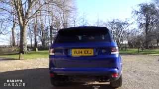 Range Rover Sport SVR drive review [upl. by Inalak712]