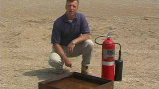 CO2  How to use a fire extinguisher training [upl. by Karmen]