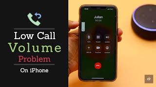 Fix Low Call Volume Problem on iPhone  Sound Issues on iPhone Calls Solved [upl. by Nolyaj]