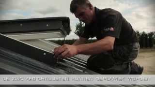 Profiled Window VELUX dakraam montage [upl. by Forster]