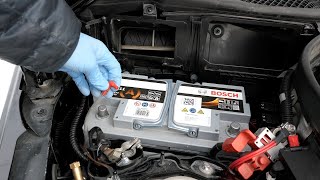 MercedesBenz  RemoveInstall Battery in 10 Minutes [upl. by Berlin]