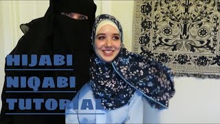 Hijabi Niqabi Tutorial 1  Christian Daughter amp Muslim Mom FUN [upl. by Atel]