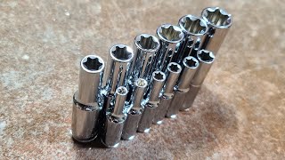 Harbor Freight Icon External Torx Sockets Review [upl. by Acirne]