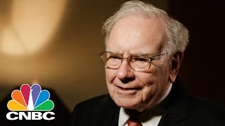 Warren Buffett When Stocks Go Down Its Good News  CNBC [upl. by Lledrev]