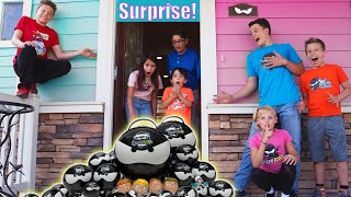 Surprising Ninja Kidz Fans at their House [upl. by Callida353]