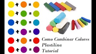 Como combinar colores con plastilina [upl. by Anail]