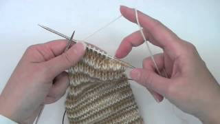 Heel Flap amp Gusset  Tutorial  Knitting Blooms [upl. by Etessil]