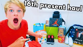 BIGGYS 16th BIRTHDAY PRESENT HAUL [upl. by Yrotciv]