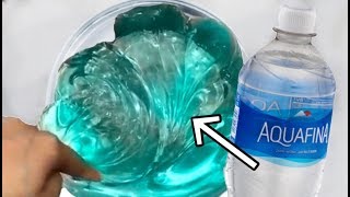 1 INGREDIENT SLIME 💧 ❓ WATER  slime [upl. by Lise235]