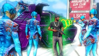 THE UPNATOMIZER RAY GUN ALIEN TROLLING  GTA 5 THUG LIFE 200 [upl. by Ylrebma]