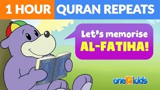 AlFatiha Repeats with ZAKY  Lets Memorise Quran [upl. by Clarence]